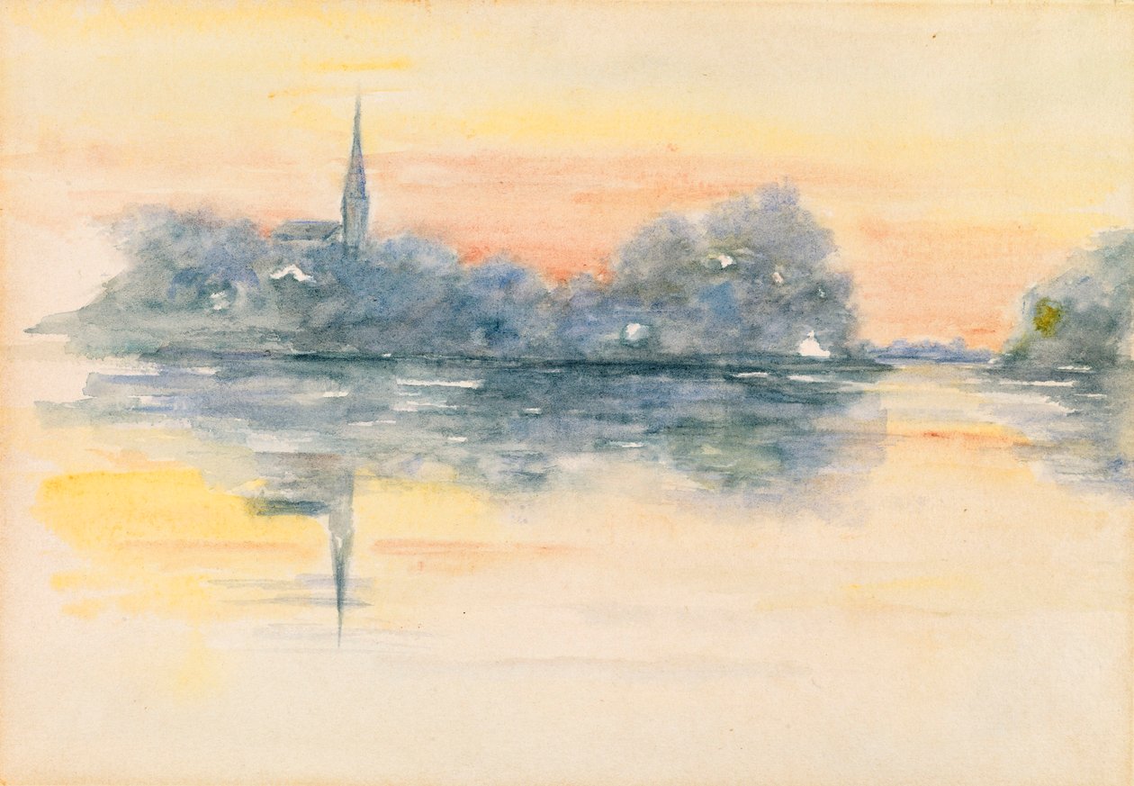Kerk en meer door Henry Bacon