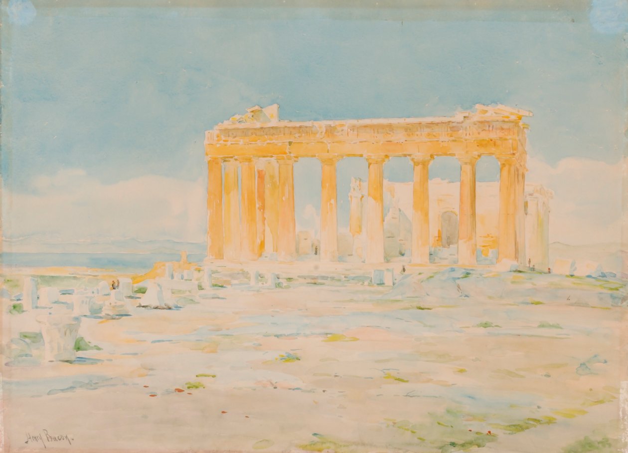Het Parthenon, oostgevel door Henry Bacon