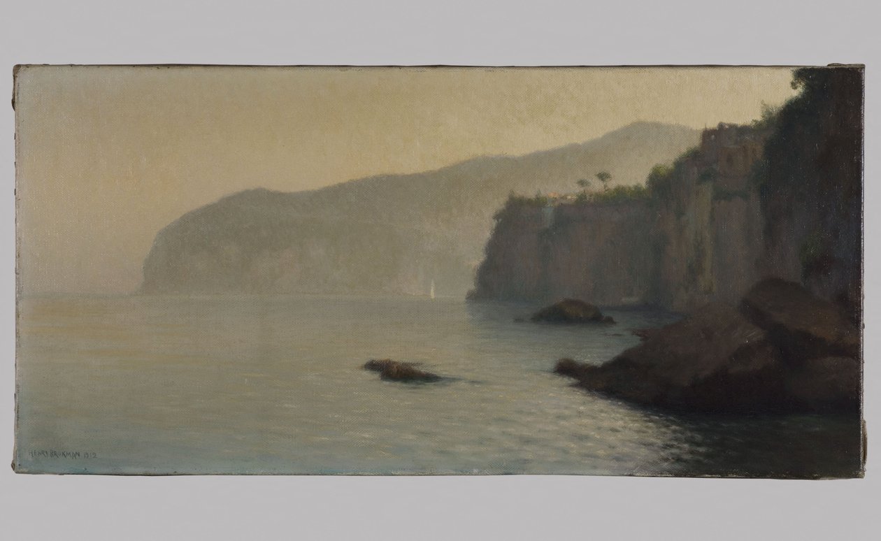 Kust van Klein Sorrento (grijs) door Henry Brokman Knudsen