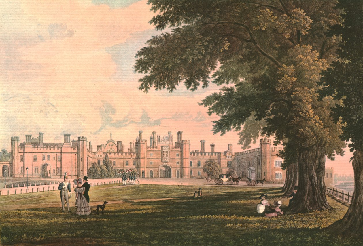 Hampton Court Palace door Henry Bryan Ziegler