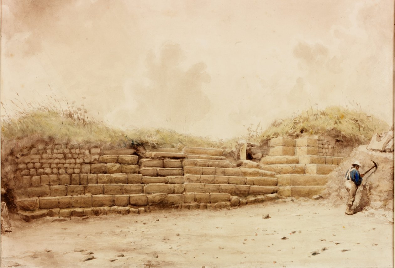 Housesteads door Henry Burdon Richardson