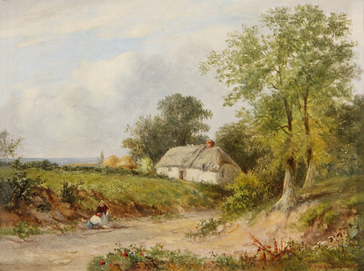 Bij Yarmsley, 1873 door Henry Chaplin