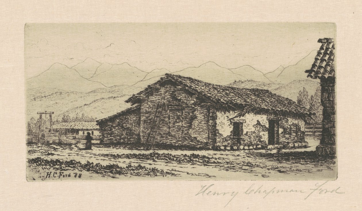 Adobehuis door Henry Chapman Ford