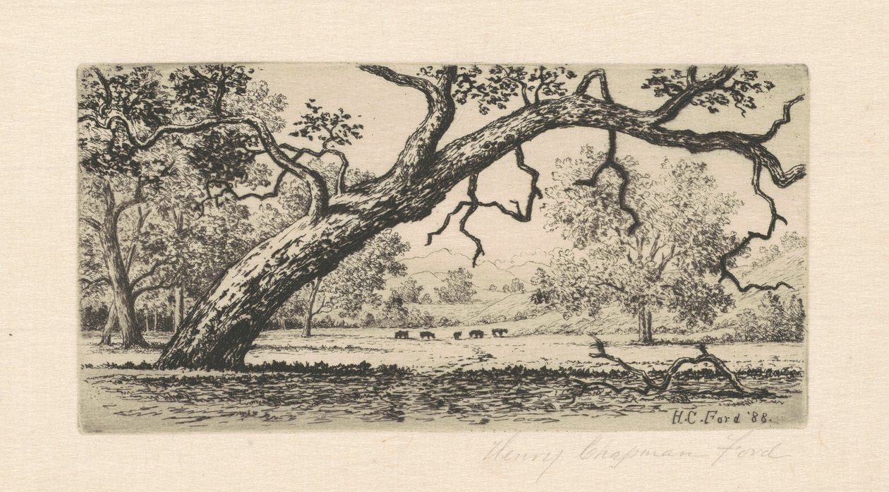 Californisch Landschap door Henry Chapman Ford