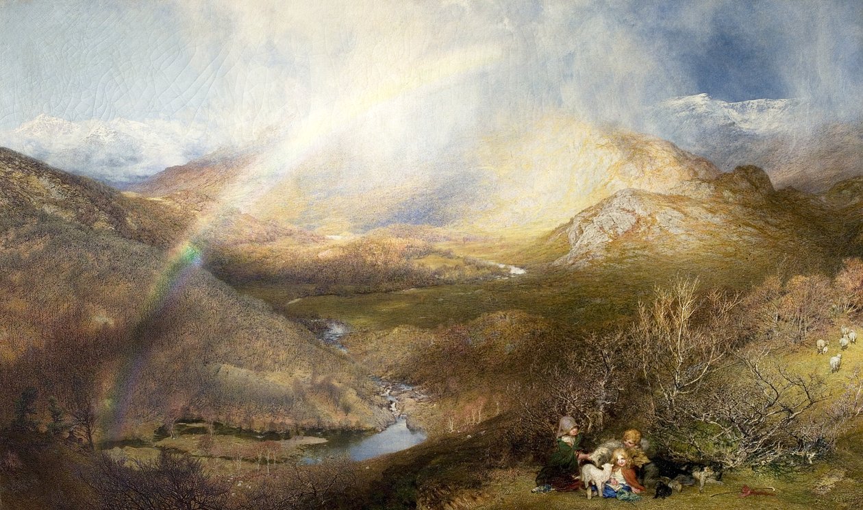 De Regenboog, 1862 door Henry Clarence Whaite