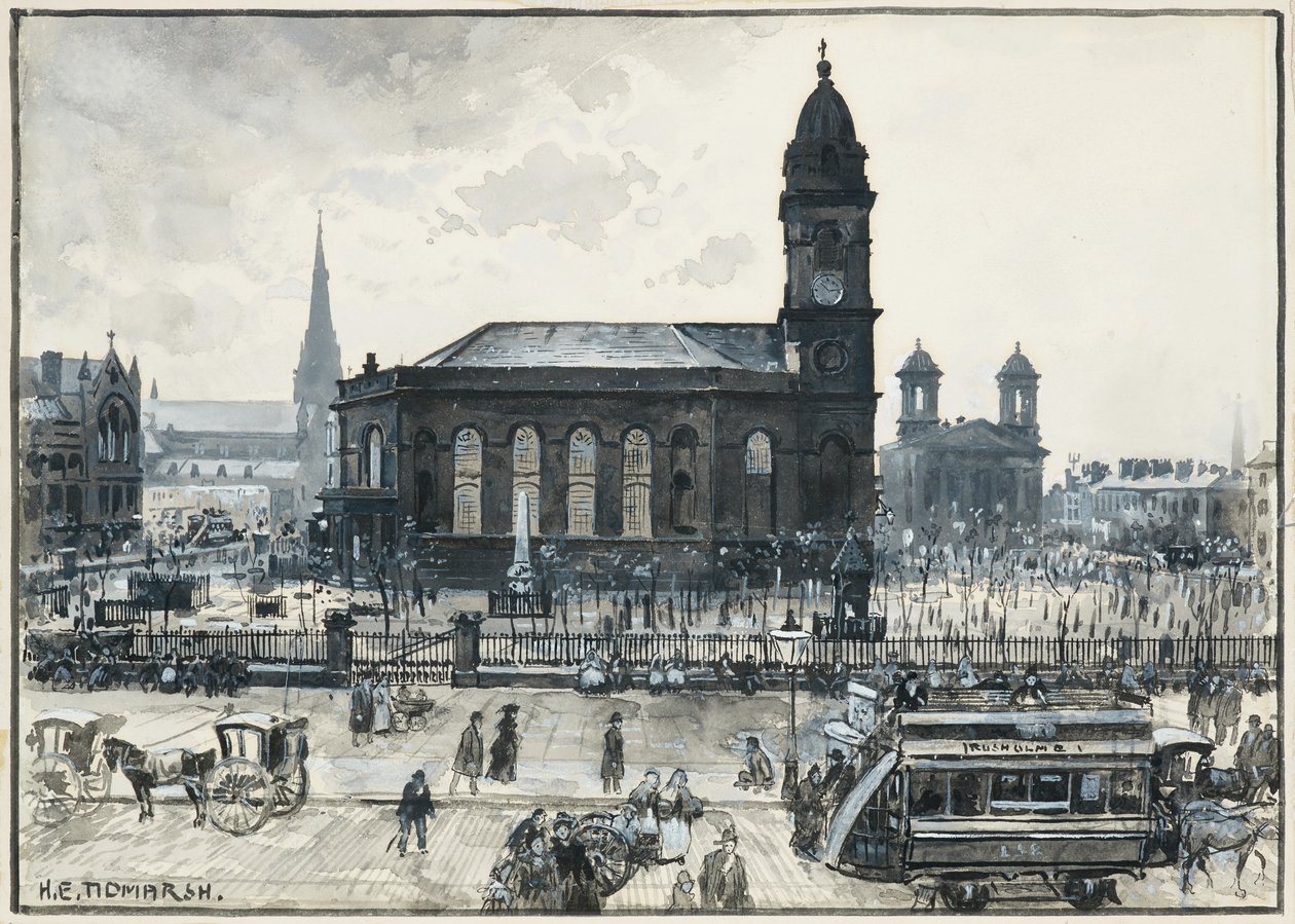 All Saints Kerk, Grosvenor Square door Henry Edward Tidmarsh