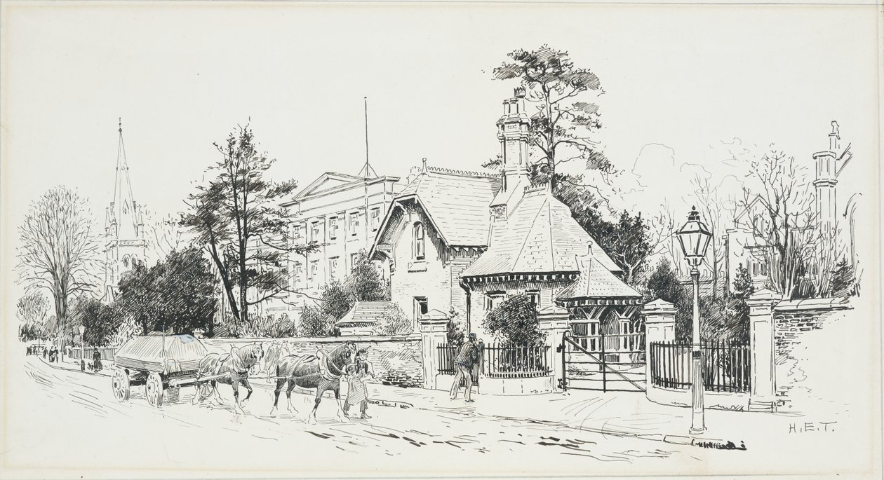 Didsbury Wesleyan College door Henry Edward Tidmarsh