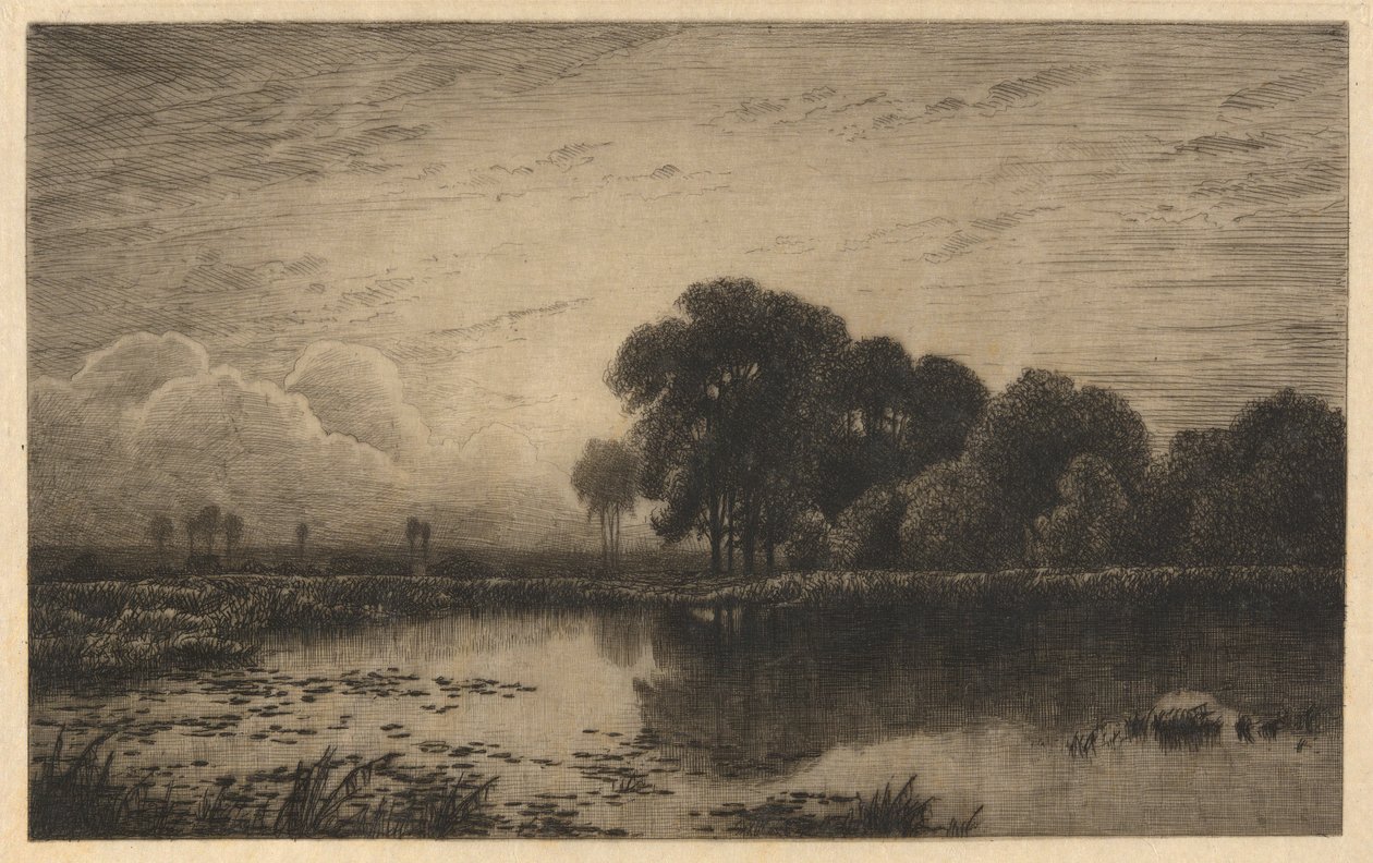 Het Zoete Uur van Rust door Henry Farrer