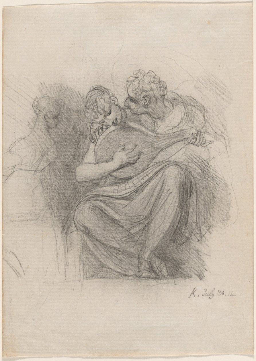 Een Intiem Concert door Johann Heinrich Füssli