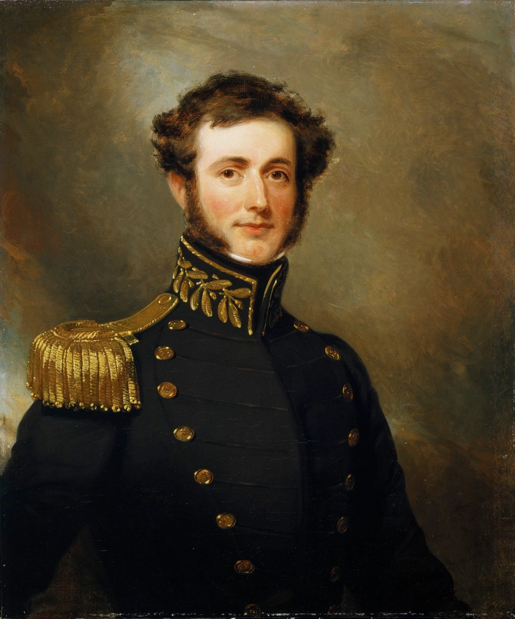 Luitenant Philip Augustus Stockton door Henry Inman