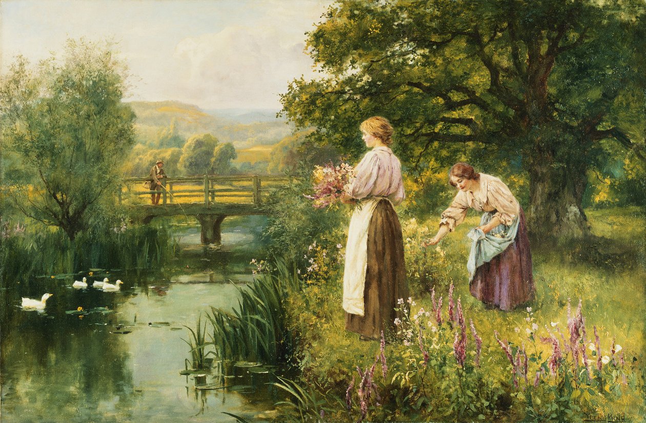 Lentebloemen Verzamelen door Henry John Yeend King