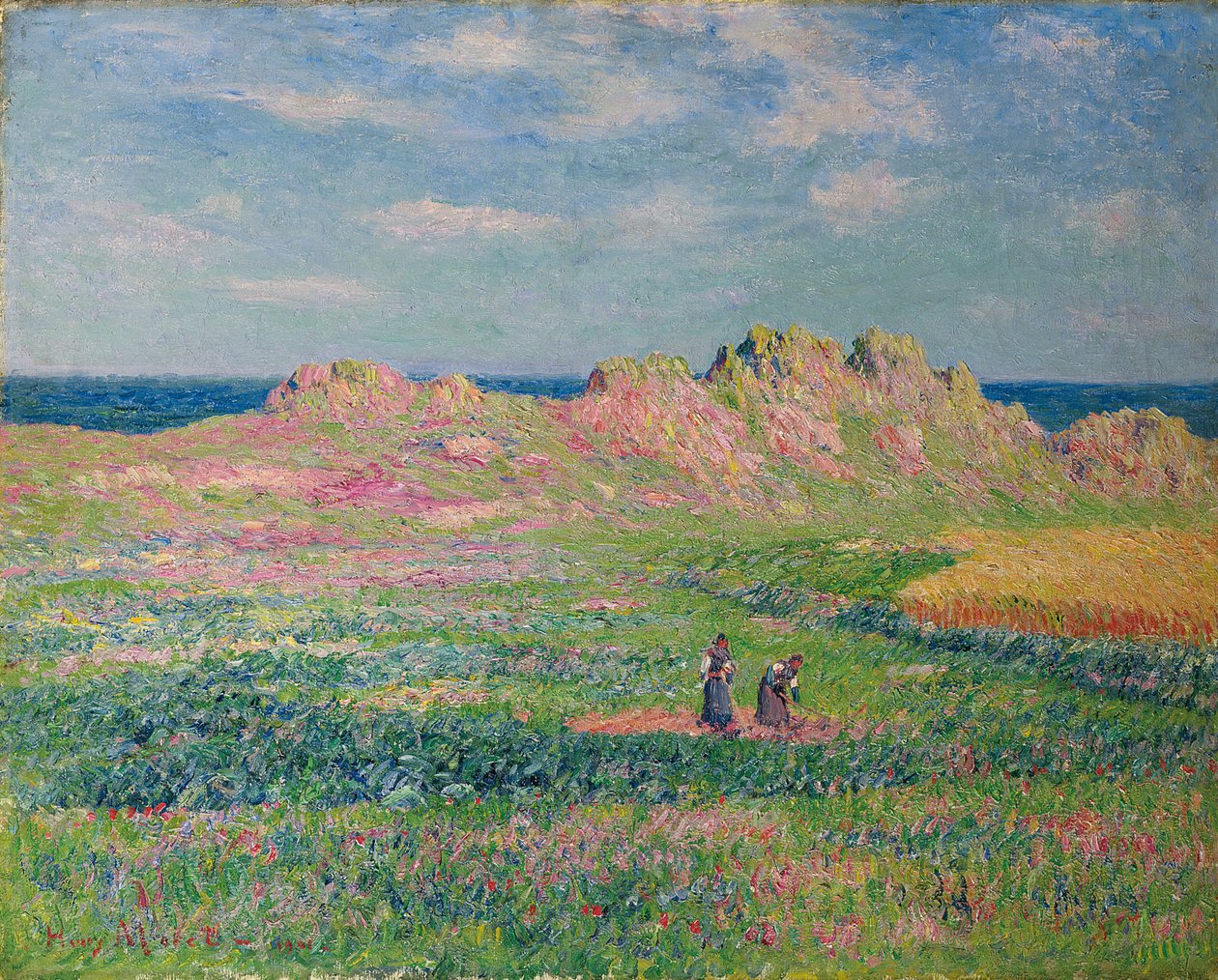 Het eiland Ouessant door Henry Moret