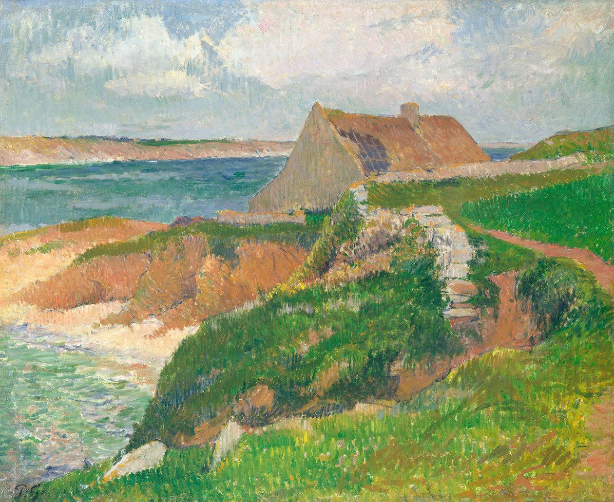 Het eiland Raguenez, Bretagne door Henry Moret