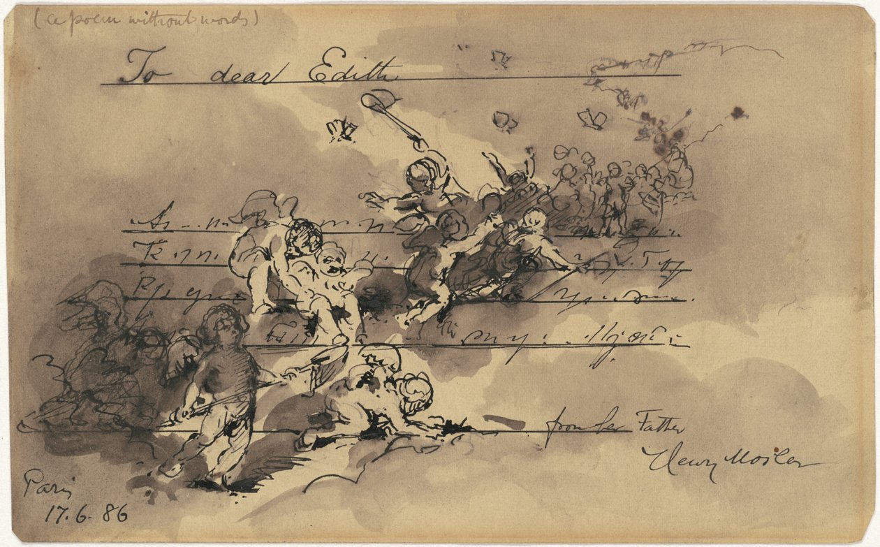 Een Gedicht zonder Woorden door Henry Mosler