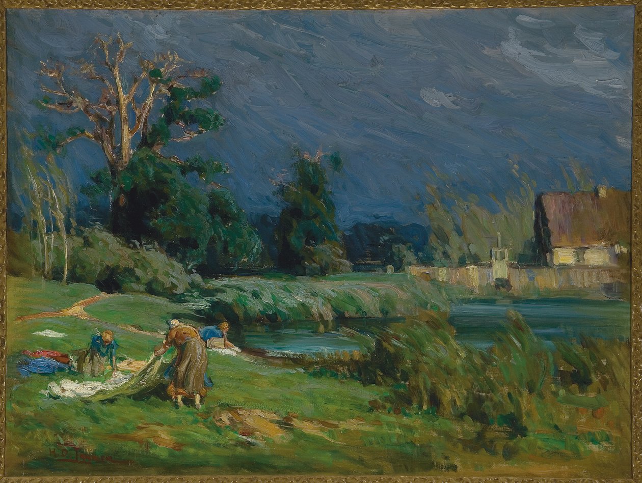 De wasvrouw door Henry Ossawa Tanner