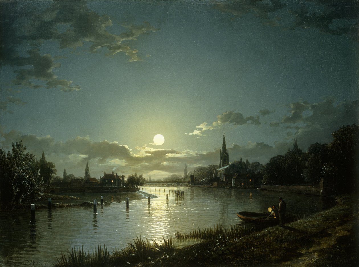 Marlow aan de Theems door Henry Pether
