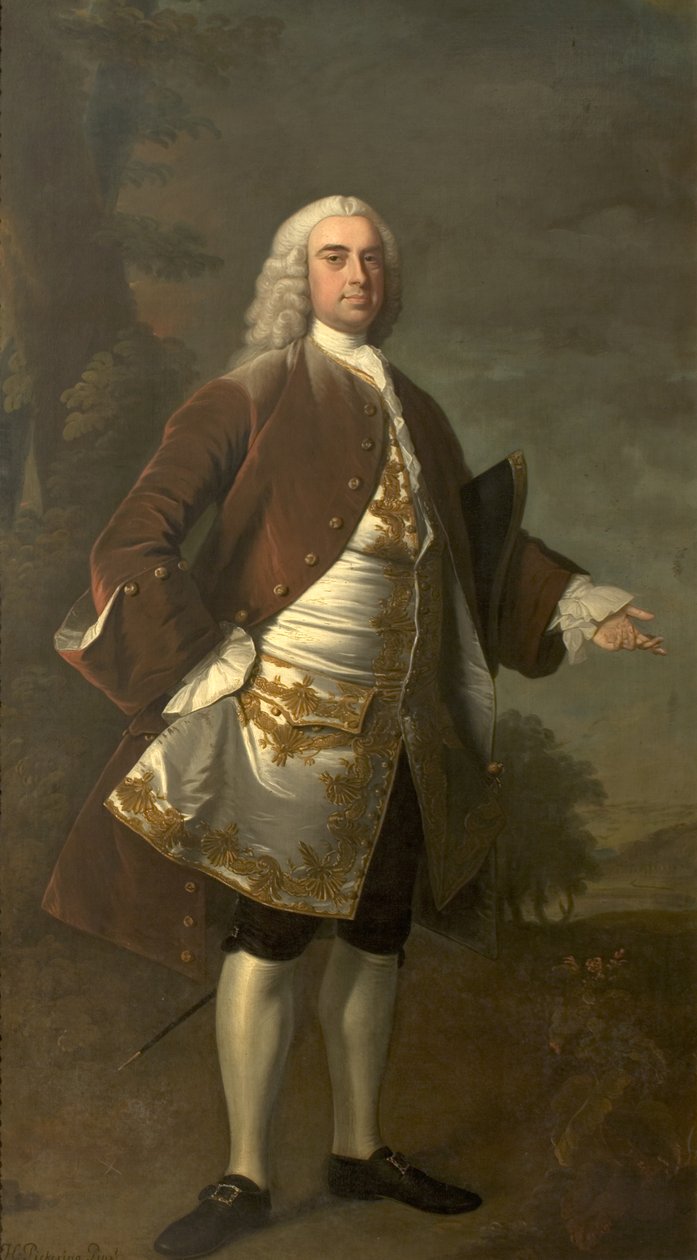 Sir Wolstan Dixie door Henry Pickering