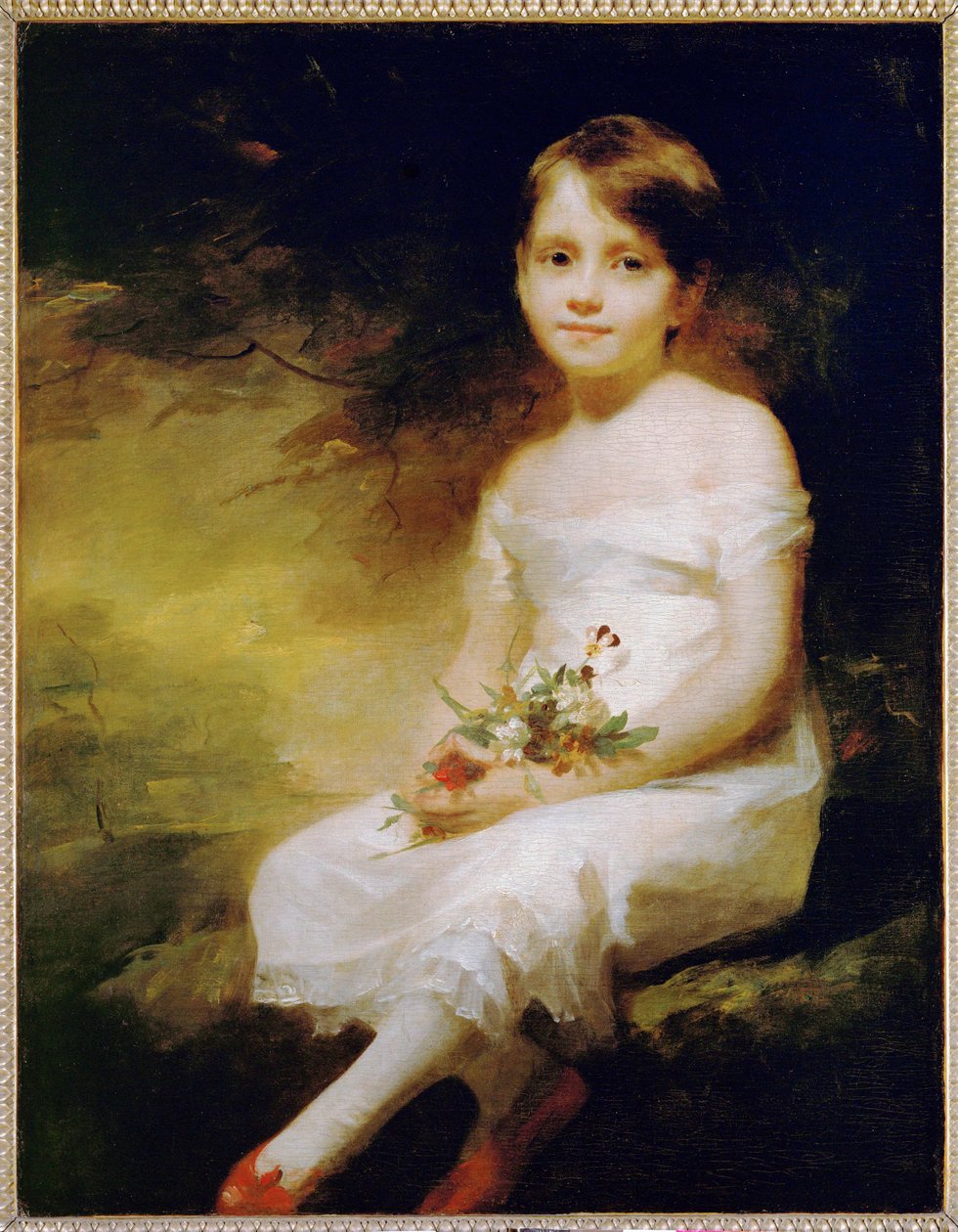 Onschuld, portret van Nancy Graham ... door Henry Raeburn