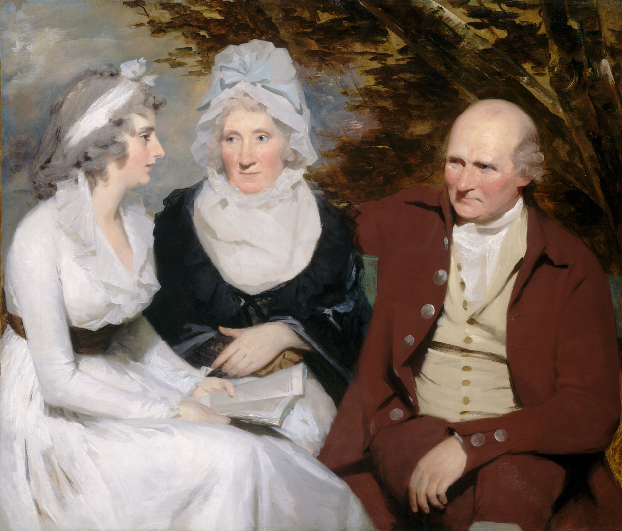 John Johnstone, Betty Johnstone en Miss Wedderburn door Henry Raeburn