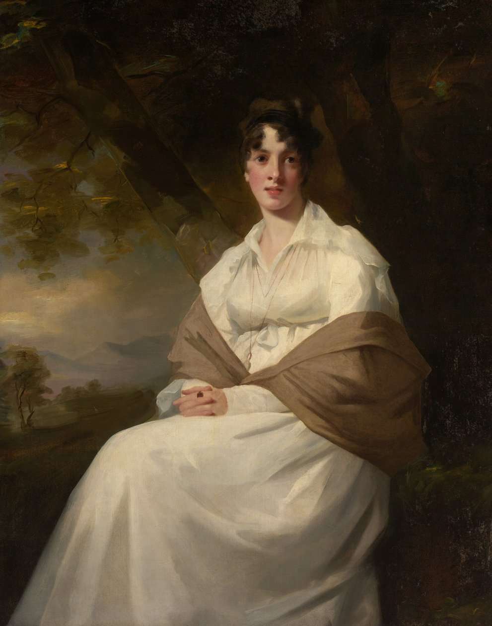Lady Maitland Catherine Connor, overleden 1865 door Henry Raeburn