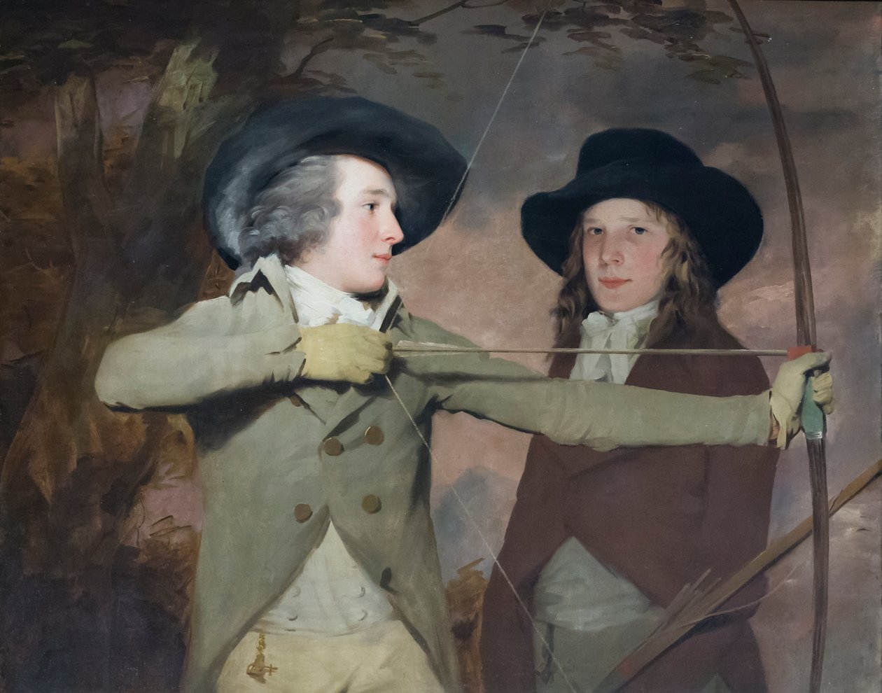 De schutters, c.1789-90 door Henry Raeburn