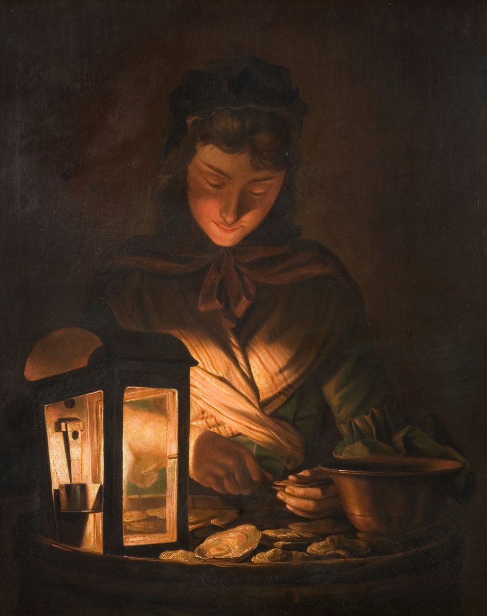 Oestermeisje, 1797 door Henry Robert Morland