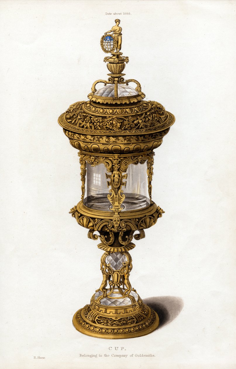 Beker, ca. 1558 door Henry Shaw