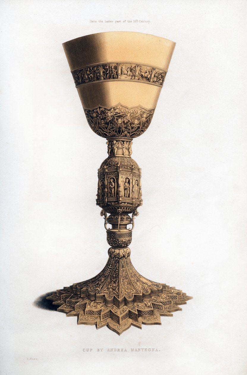 Beker, laat 15e eeuw, 1843 door Henry Shaw