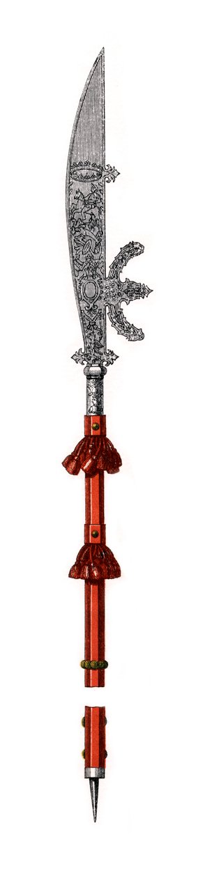 Glaive, midden 16e eeuw, 1843 door Henry Shaw
