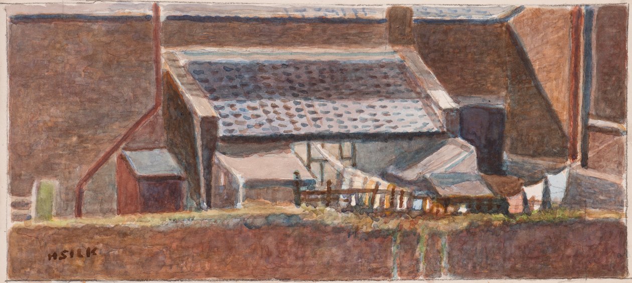 Rounton Road leun-to, ca. 1930 door Henry Silk