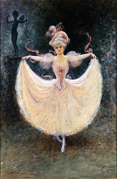 De Danseres door Henry Stephen (b.1861 fl.1880 1925) Ludlow