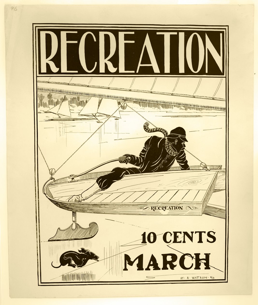 Recreatie, maart door Henry Sumner Watson