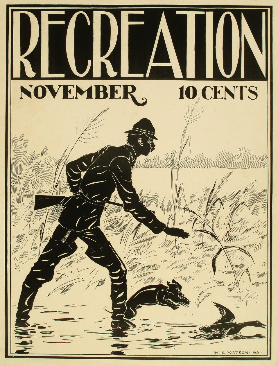 Recreatie, november door Henry Sumner Watson