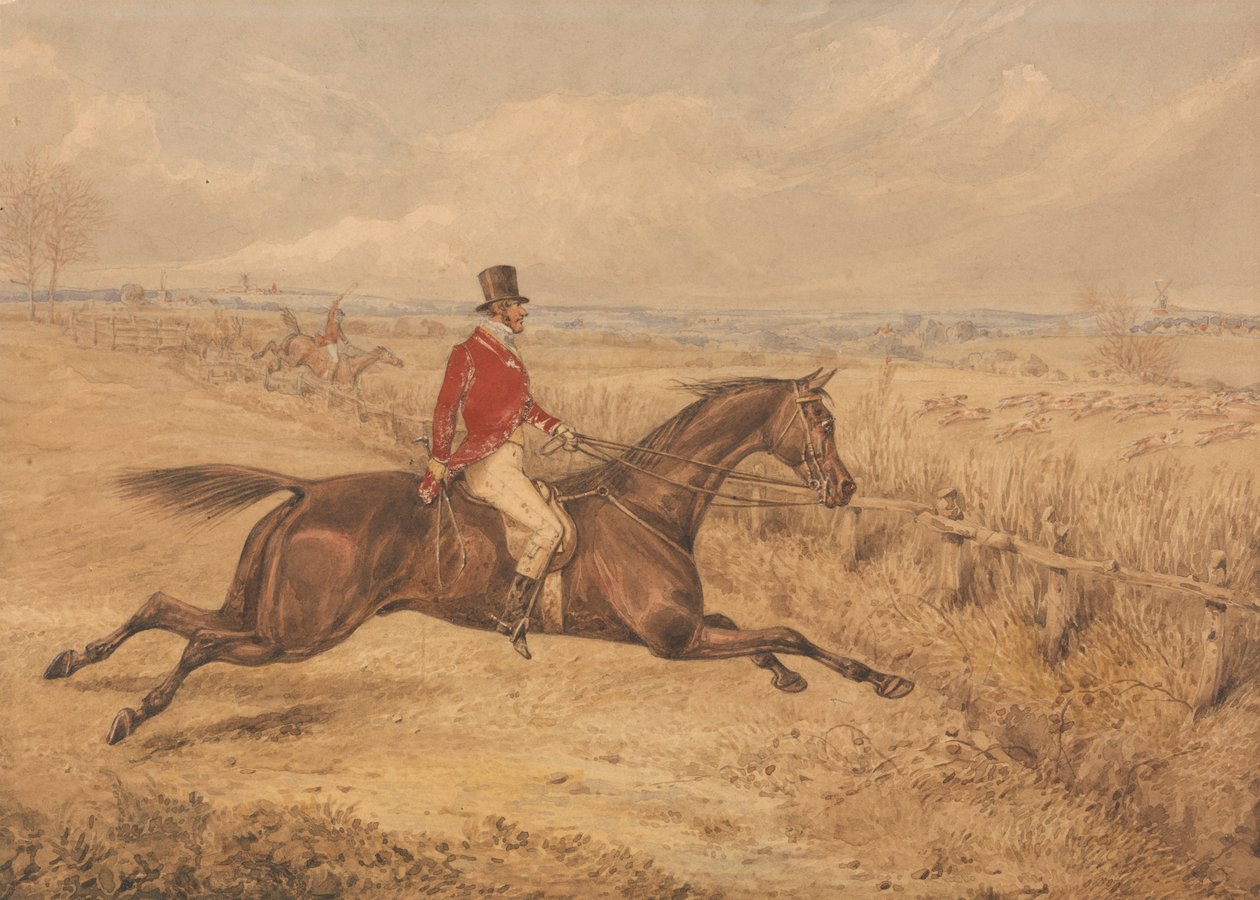 Een oshek laden door Henry Thomas Alken