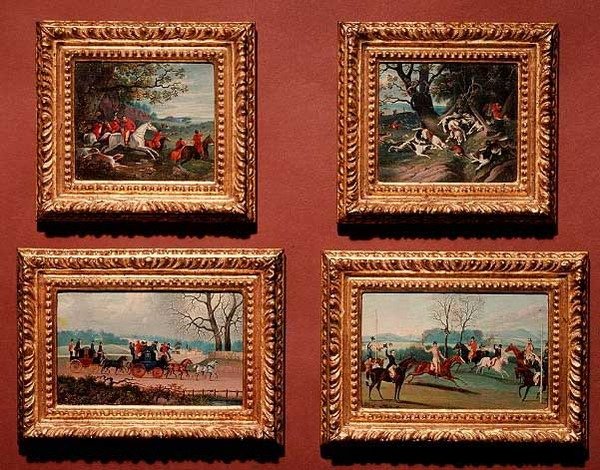 Jacht-, race- en koetscènes door Henry Thomas Alken