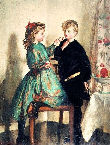 De Verleiding door Henry Tonks