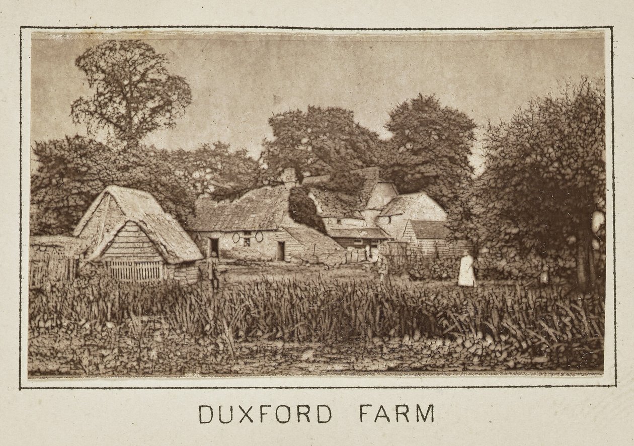 Boerderij Duxford door Henry W. Taunt