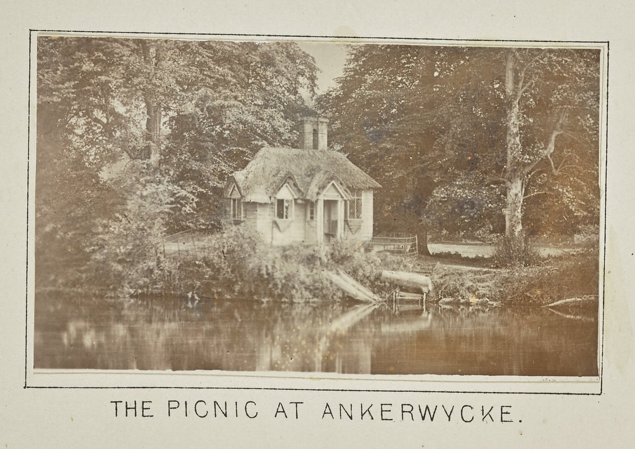 De picknick in Ankerwycke door Henry W. Taunt