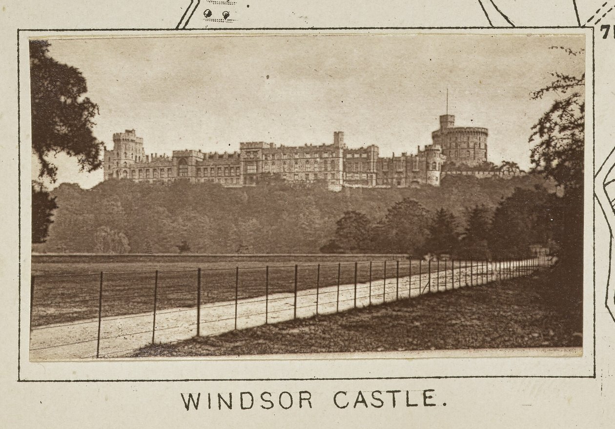 Kasteel van Windsor door Henry W. Taunt