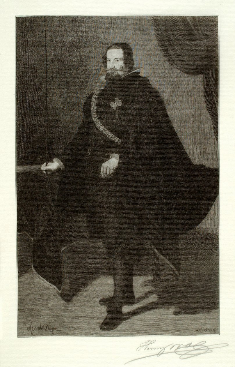 Graaf Hertog van Olivarez door Henry Wolf