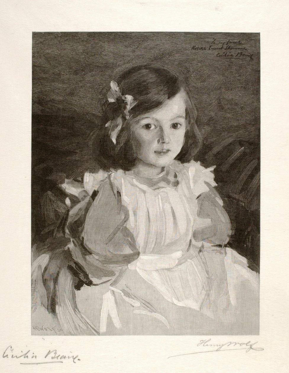 Cynthia Sherwood door Henry Wolf