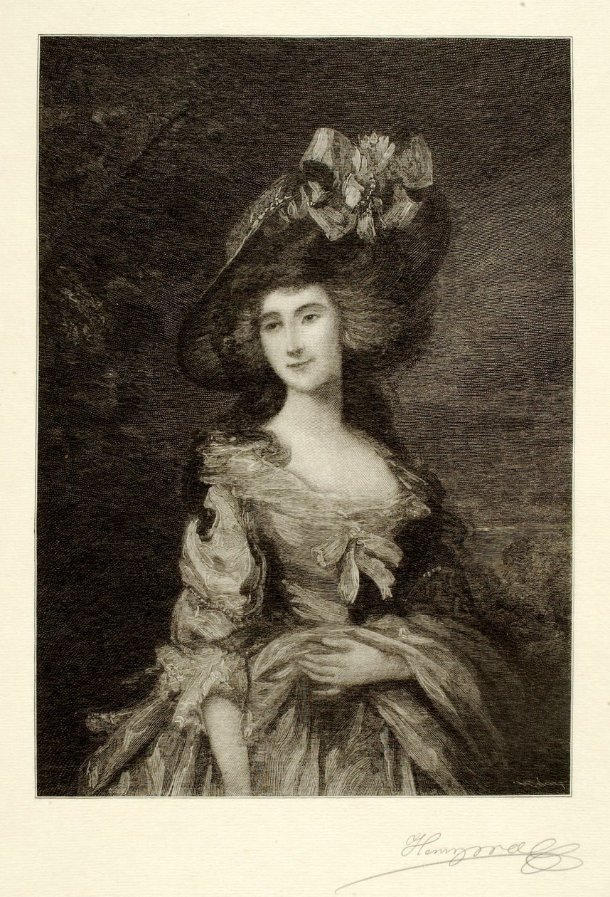 Lady Sheffield door Henry Wolf