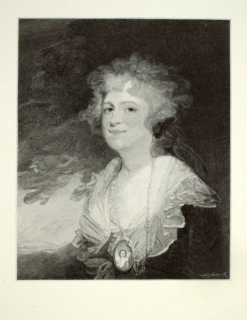 Mevrouw Thomas Lea (Sarah Shippen) door Henry Wolf