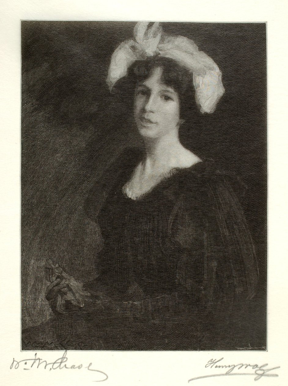 Portret van mevrouw C. door Henry Wolf