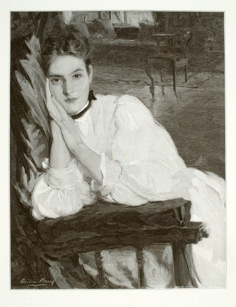 Reverie door Henry Wolf