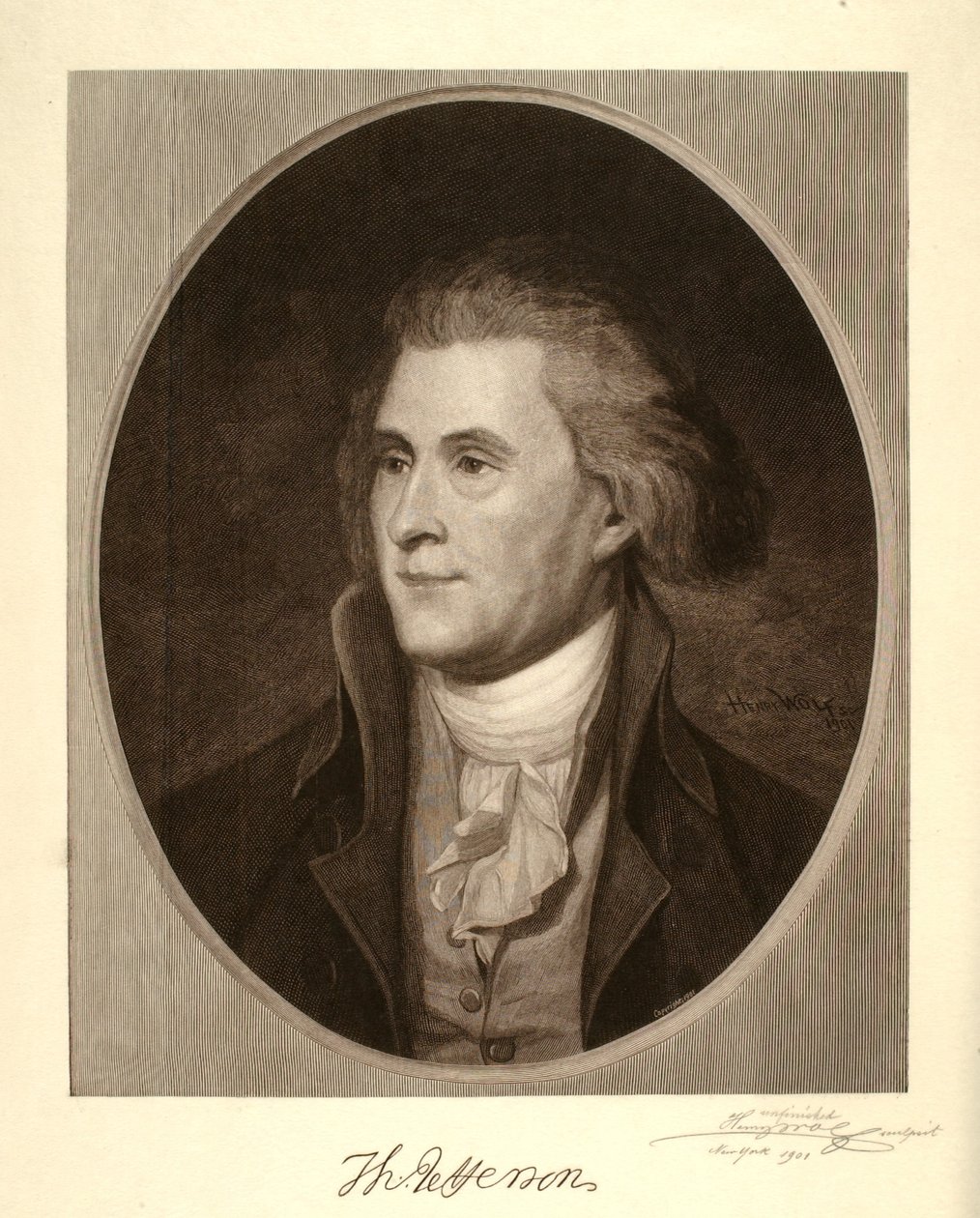 Thomas Jefferson door Henry Wolf