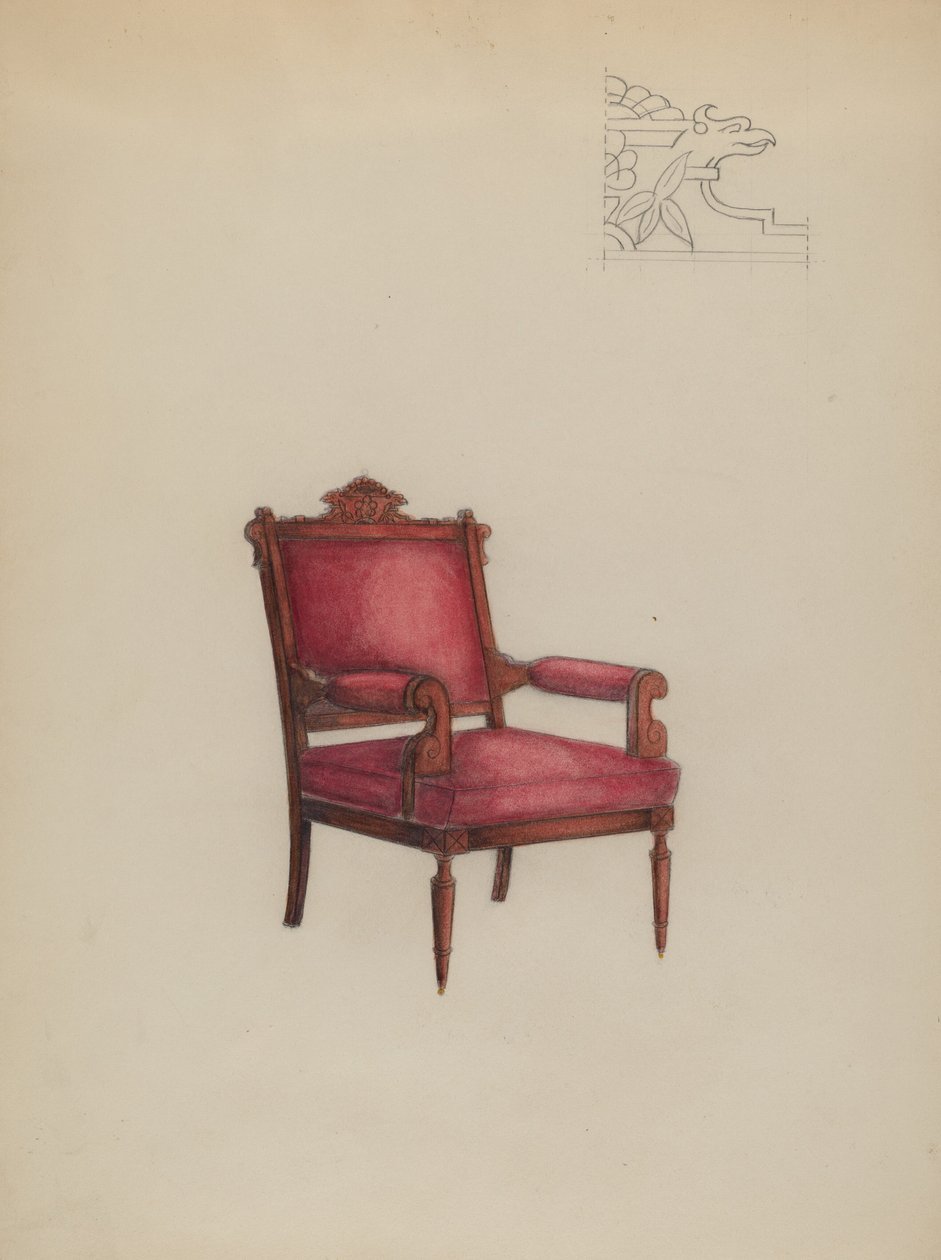 Armstoel door Herbert Marsh