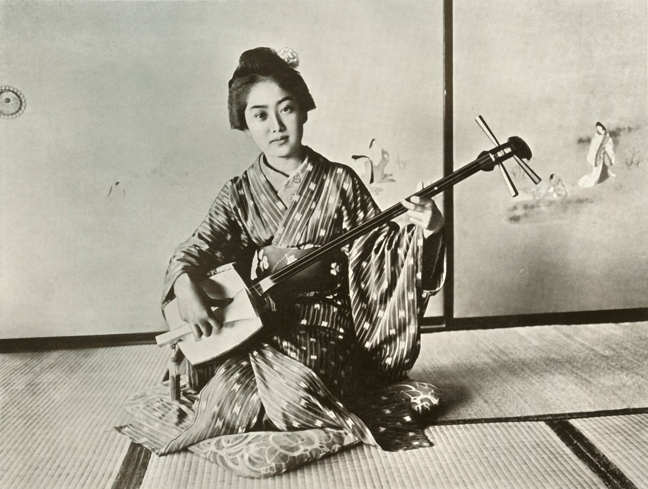De Onmisbare Geisha, 1910 door Herbert Ponting