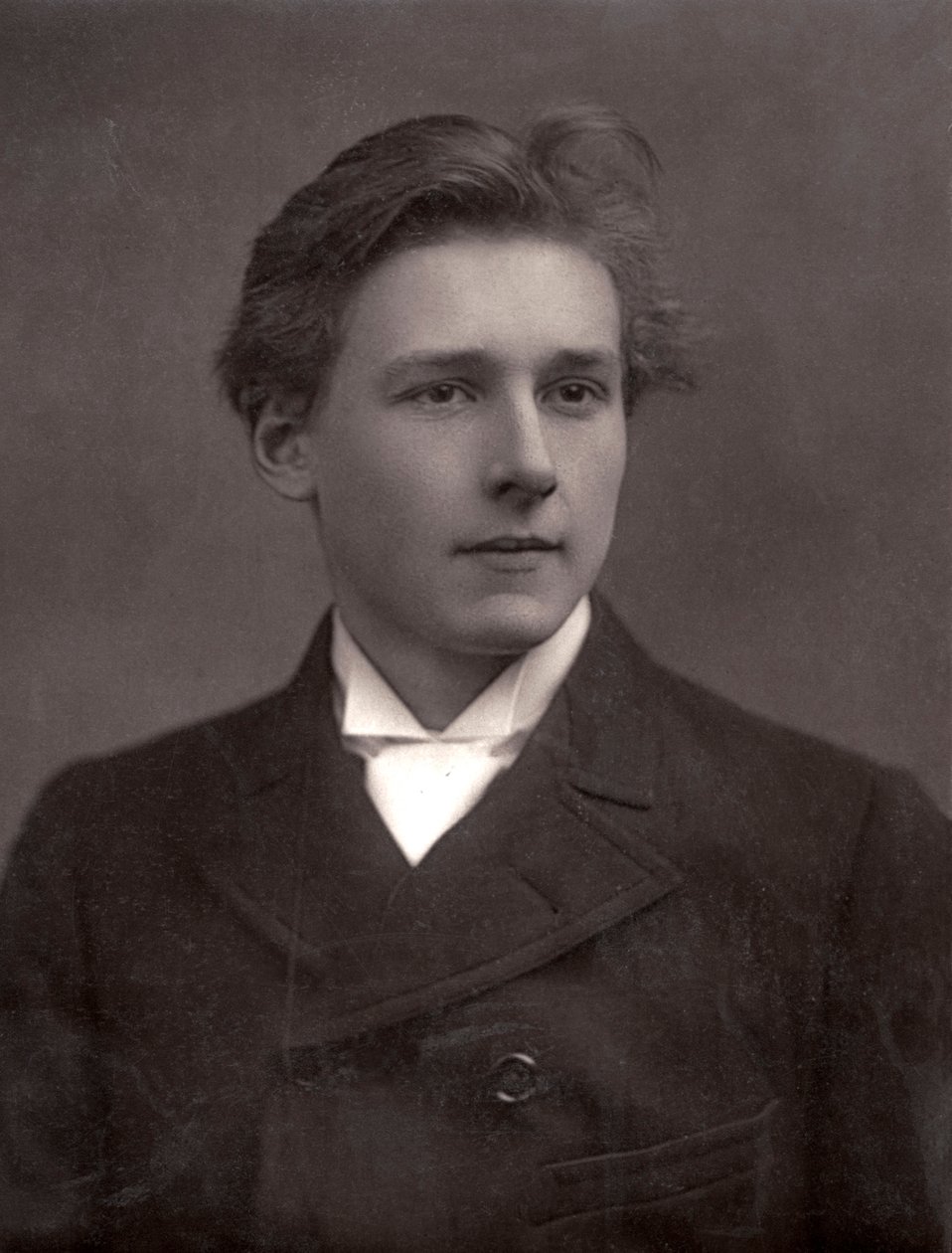Edward Gordon Craig, ca. 1890 (foto) door Herbert Rose Barraud