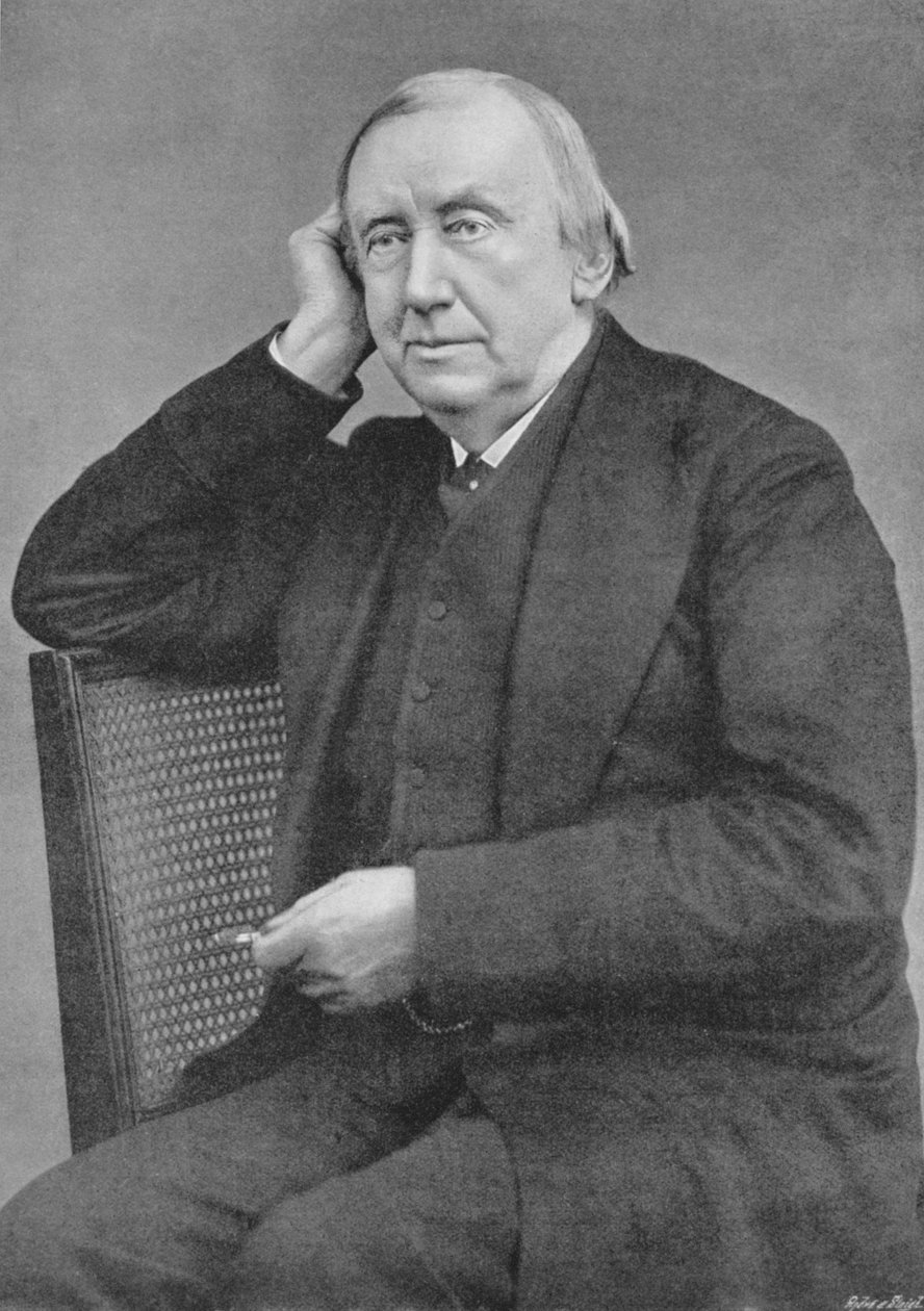 Sir Charles Halle, c.1880 door Herbert Rose Barraud